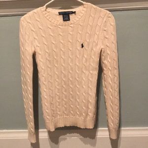 Ralph Lauren Cotton Cableknit Sweater